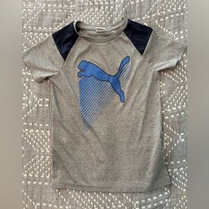 Puma Short-Sleeve Athletic Tee in Size 7